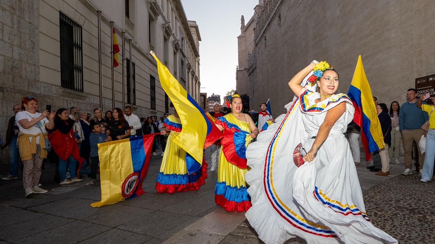 Desfile banderas