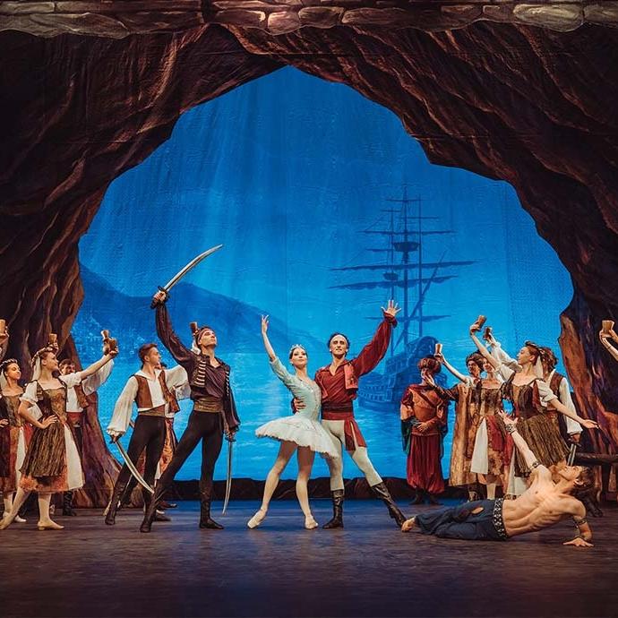 Ballet de Kiev interpretando Corsario