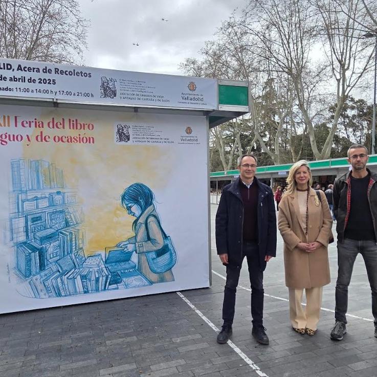 Inauguración feria libro antiguo