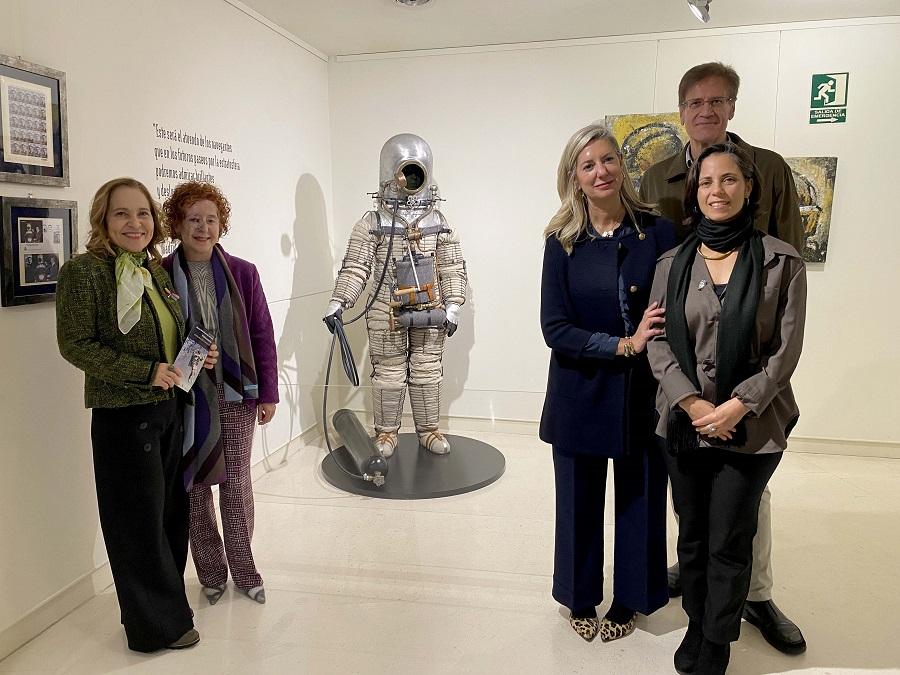 Exposición astronautas museo ciencia